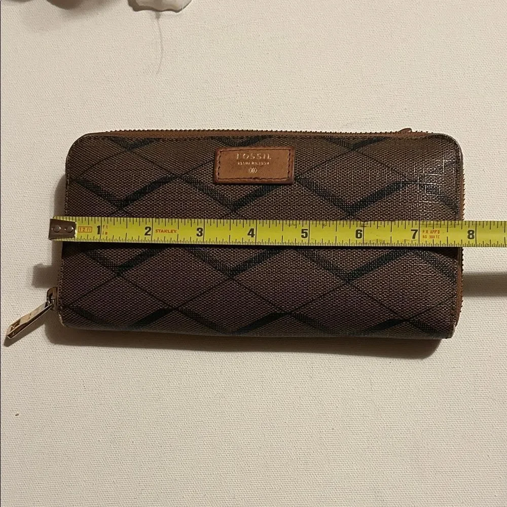 Fossil Brown and Black Wallet